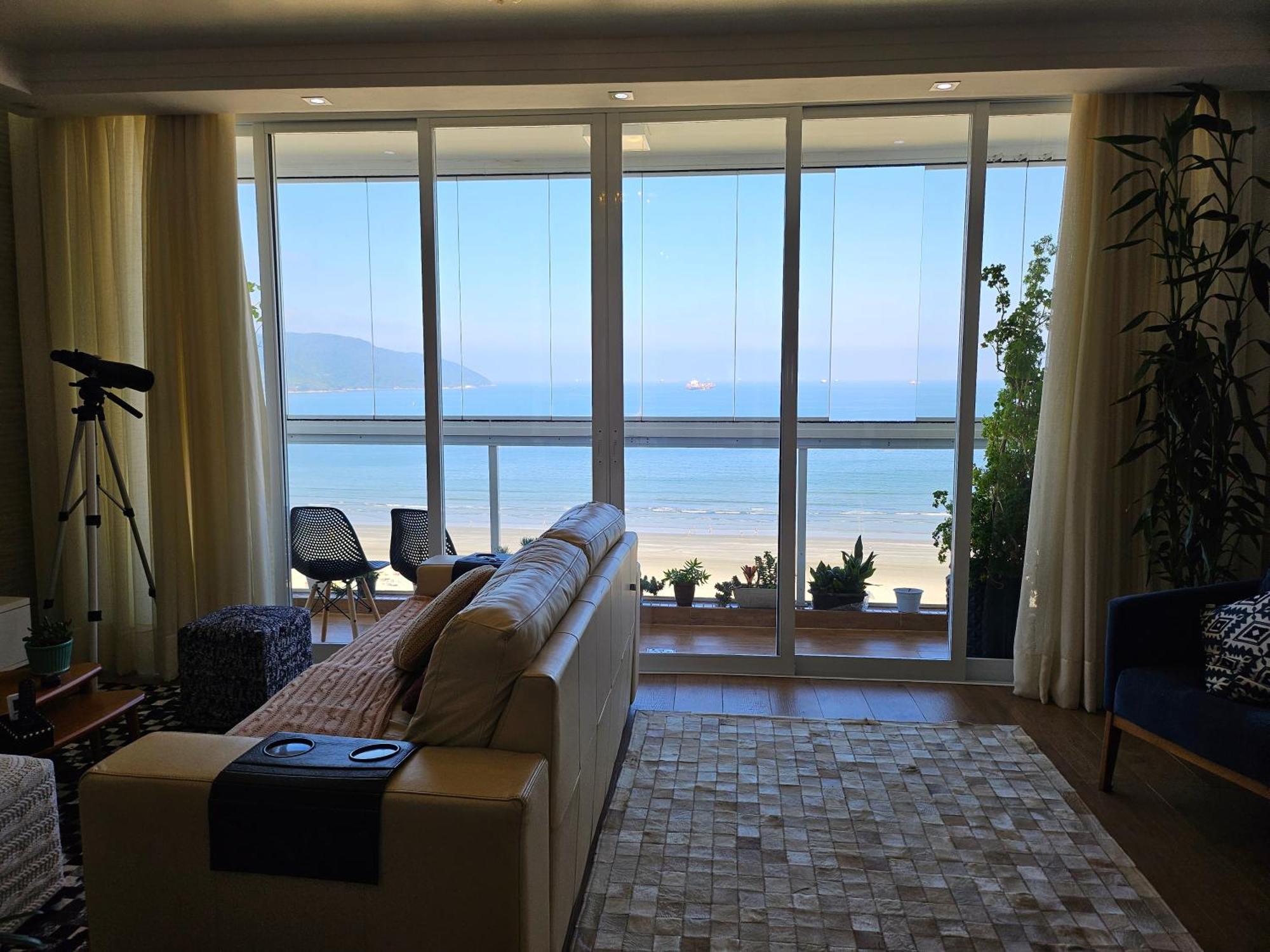 Apartamentos Gonzaga Lado Shopping Miramar Santos  Habitación foto